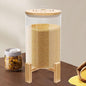 Rice Dispenser Glass, Rice Storage Container, Flour and Cereal Container with Airtight Lid and Stand, Glass Food Storge Container for Kitchen Organization and Pantry Store (8L)