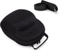 Hat Travel Case,Hat Case for Baseball Caps with Carrying Handle and Adjustable Shoulder Strap,Organizer Protects up to 6 Hats, Box for Travel and Home Storage(Black)