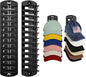 Hat Organizer for Baseball Caps, Hat Rack for Wall, Strong Adhesive Hat Storage Display Holder, Wall Mounted Hat Hooks Cap Holders for Door Closet Bedroom (1)