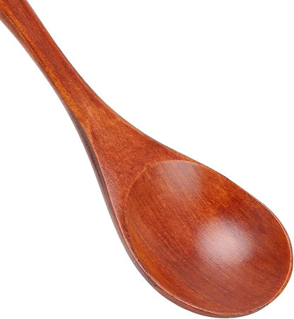 Wood Salt Cellar with Lid and Spoon, Wood Salt Container Box Small Spice Containers for Storing Seasonings, 3.5x2.4 Inches