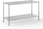 24" Deep x 60" Wide x 34" Height Wire Shelving Kit | 2-Tier | NSF Commercial Storage Rack Unit