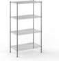 21" Deep x 36" Wide x 64" Height Wire Shelving Kit | 4-Tier | NSF Commercial Storage Rack Unit