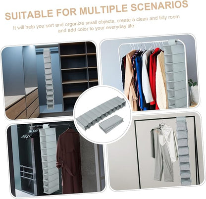Ciieeo Foldable Shoe Storage Rack Portable Organizer for Closet Non-Woven Hanging Bag for Indoor/Outdoor Use Convenient for Home and Dormitory