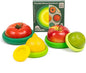 Food Huggers 5pc Reusable Silicone Food Savers | BPA Free | Plastic Free Food Storage | Dishwasher Safe | Fruit & Vegetable Storage for Onion, Tomato, Lemon, Banana & Cans | Round, Fresh Greens