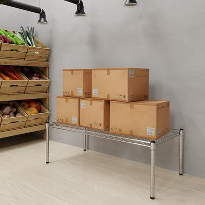 21" Deep x 42" Wide x 14" Height Wire Shelving Kit | 1-Tier | NSF Commercial Storage Rack Unit
