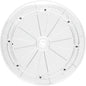 8 Inch Acrylic Turntable Organizer, Clear 360 Degree Rotation Round Turntable for Kitchen Pantry Table Countertop Cabinet Decorating