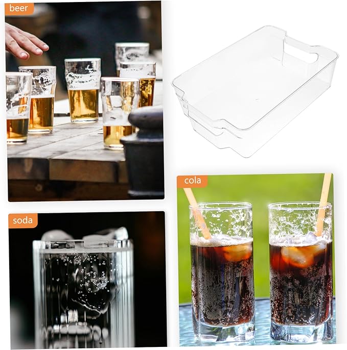 Fridge Accessories Beverage Dispenser Can Holder Fridge Organizers for Fruit Vegetables