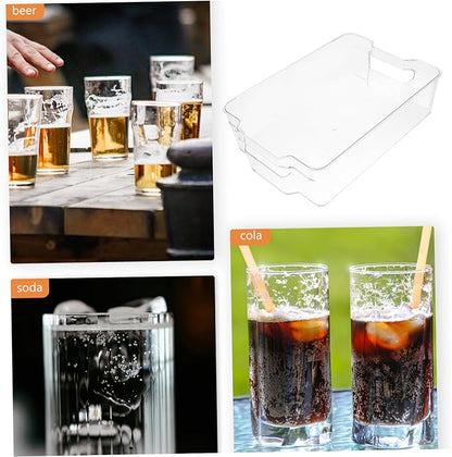 Fridge Accessories Beverage Dispenser Can Holder Fridge Organizers for Fruit Vegetables