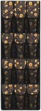 Sunflowers Behind Door Shoes Hang Holder Rack,Storage for Small Spaces,Shoes Hanger Storage Organizer Bag for Bedroom Unique Print