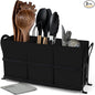 Czlizdyt Large Kitchen Utensil Holder, Drainage Utensil Caddy for Countertop, 3pcs Bins Set Cooking Utensil Organizer for Spoons, Spatulas, Black