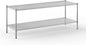 24" Deep x 72" Wide x 27" Height Wire Shelving Kit | 2-Tier | NSF Commercial Storage Rack Unit