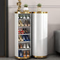 360-degree Rotating Shoe Cabinet, Shoe Rack For Entryway Shoe Storage Cabinet, Free Standing Metal Revolving Stand, Vertical Shoe Rack For Small Spaces Storage Simple And Modern ( Size : 32*90cm/12.6*
