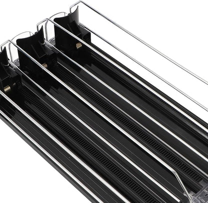 Zerodis Food Storage Packaging Automatic Pusher Glide Self Pushing Soda Can Dispenser Pushing Drink Organizer Self Pushing Soda Can Dispenser Fridge Drink Dispenser Fridge Self 3Pcs Soda