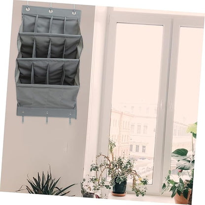 Cabilock Multi-layer Wall Storage Bag over The Door Organizer Shoe Organizer Oxford Easy Hanging Hooks