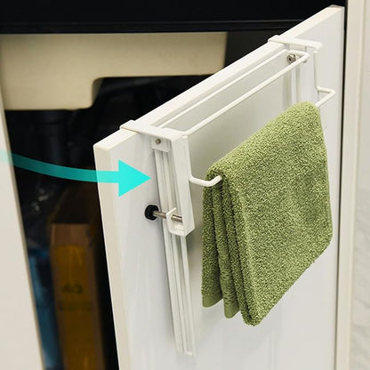 Foldable Cabinet Door Storage Shelf Expandable Kitchen Counter Organizers Practical Organizers Rack Space Efficient Hanging Board