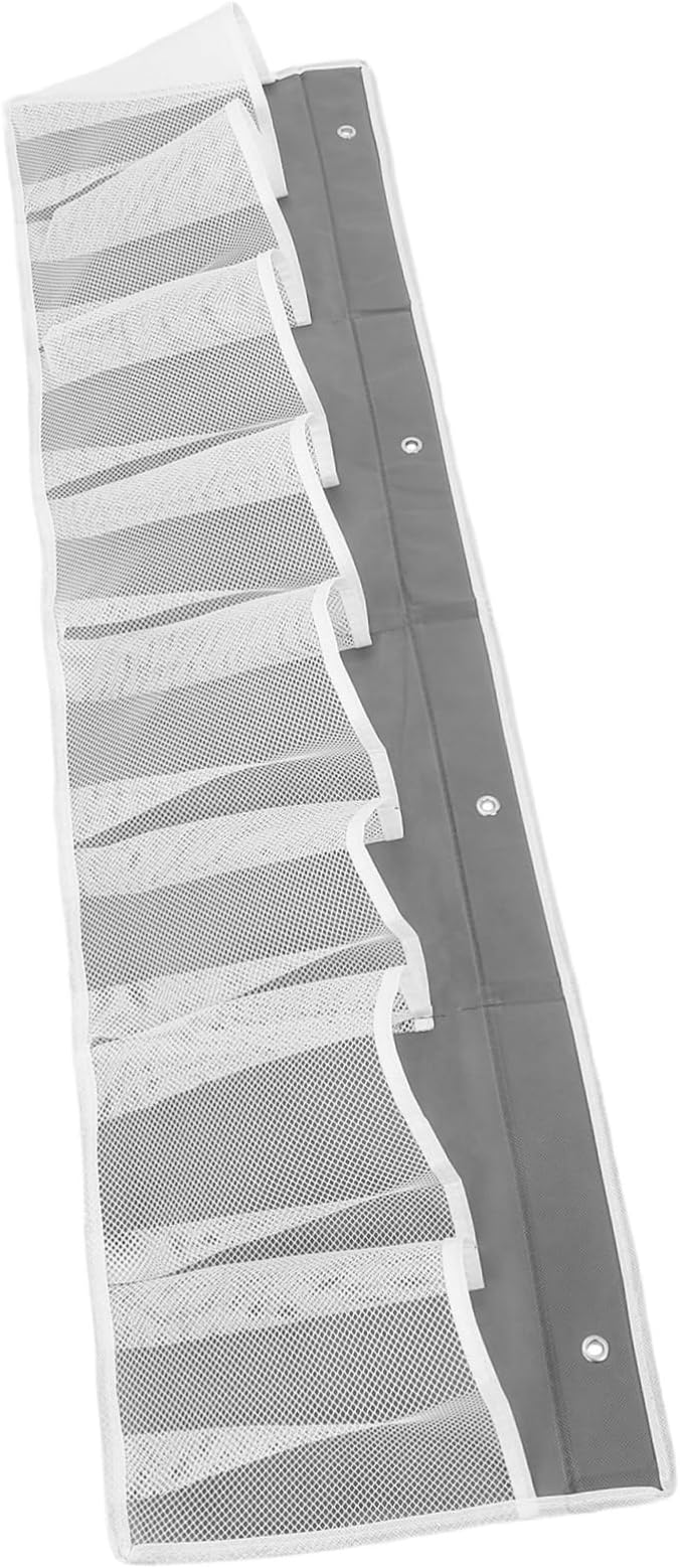 Zerodeko Extra Hanging Shoe Organizer for Rvs and Campers Wall Mounted Bedside Storage with Breathable Mesh Fabric Space-saving Design for Multiple of Shoes and Essentials