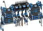 CCCEI Blue Power Tool Organizer Wall Mount, Large Tools and Battery Storage Rack Charging Station Individual Switches. Drills Holder, Garage Utility Shelves with 10FT Power Strip. Gift for Men.