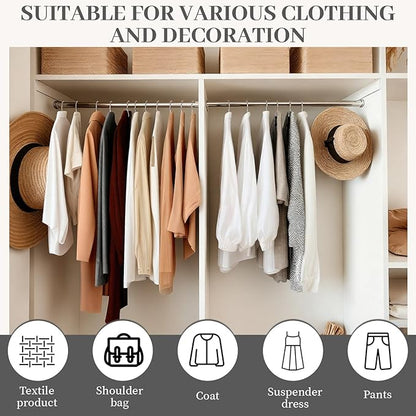LemonRoad 50 Pack Short Neck Hangers, Upgraded Non-Slip Plastic Hangers Lifts Clothes 3" Higher, Space Saving 360 Swivel Hook for Closet Organizer, Shirts Jackets Dresses, Smooth (Black)