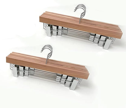 Cedar Elements Luxury Cedar Pant Hangers/Skirt Hangers -12/Box