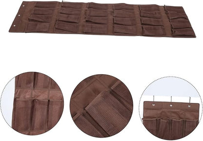Garneck Door Shoe Organizer 24 Breathable Mesh Pockets Hanging Storage Bag for Shoes Sundries Bag Space Saving Design for Closets and Dorm Rooms
