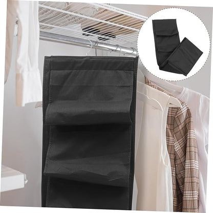 OUNONA Over The Door Hanging Storage Bag for Shoes and Underwear Organizer for Closet Space Saving Wall Mounted and Tear Resistant Design for Bedrooms and