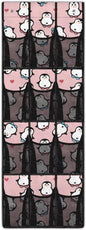 Cute Door Hanger Organizer Pink Wall Hanging Storage for BedRoom 12 Pockets Over The Door Shoe Organizer Penguin Shoe Holder Hanger for Kindergarten