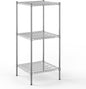 24" Deep x 24" Wide x 54" Height Wire Shelving Kit | 3-Tier | NSF Commercial Storage Rack Unit