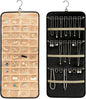 48 Pocket Oxford cloth hanging jewelry organizer for closet,specially crafted for earrings,rings,necklace, bracelets and Other jewellery storage, Comes with a hook for wall mounted storage