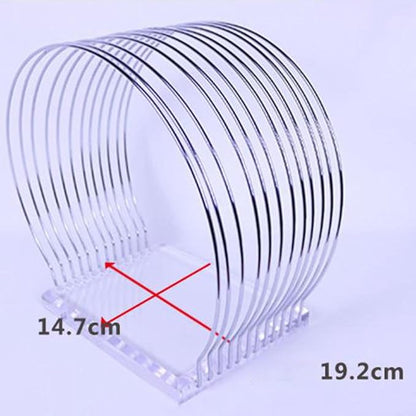 kowaku Swimming Cap Hanger, Hat Display Stand Rack, Storage Acrylic Tool, Baseball Cap Holder Accessories, Bracket Display, Swimming Cap Display Stand