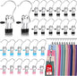 Boot Hangers Clips for Closet, Laundry Hooks Hanging Clips Clothes Pins Boot Holder Clips Space Saving Portable for Travel Tall Boots Socks Towel Jeans Hats (24, Multi)