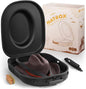BRANTMAKER Cowboy Hat Box, Cowboy Hat Case for Travel, Crush Proof Storage for Western/Panama/Fedora, Carrier with Adjustable Shoulder Strap & Brush