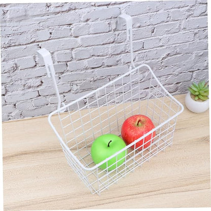 ULTECHNOVO Cabinet Storage Basket Door Hanging Organizer Rack for Kitchen Bathroom Office