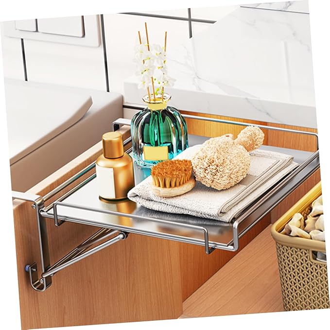 DECHOUS Cabinet Door Shelf Organizer Multi-use Hanging Shelf Kitchen Storage Spice Rack