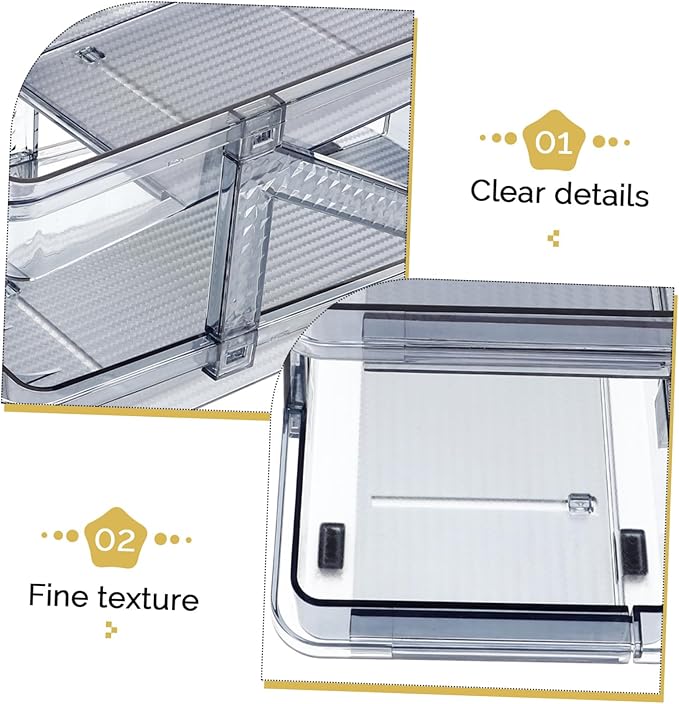 SOLUSTRE Strong Material Beverage Can Holder Refrigerator Soda Can Organizer Drink Dispenser Bin
