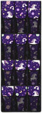 Lucky Horse Behind Door Organizer 12 Pockets Over The Door Shoe Organizer for Closet Rainbows Wall Hanging Storage Cookies Multi-Funtion Storage Bag
