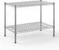 21" Deep x 36" Wide x 27" Height Wire Shelving Kit | 2-Tier | NSF Commercial Storage Rack Unit
