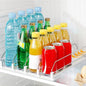 Drink Organizer for Fridge，Automatic Drink Dispenser for Fridge, 12-20oz Soda Can Dispenser for Refrigerator, Soda Can Organizer for Pantry Holds up to 20 Cans, 4 Row