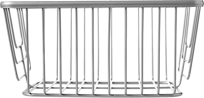 Spectrum Diversified Ashley Basket, Small, Satin Nickel