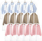 Kifmurase 40" All Clear Garment Bags for Hanging Clothes, 15 Packs Suit Bags for Closet Storage, Plastic Dustproof Suit Cover Bag Clothes Protectors Bag with Zipper for Coats Jackets Shirts Closet