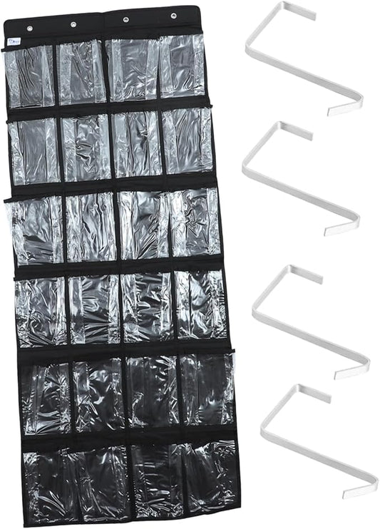 BESPORTBLE 1pc Hanging Storage Bag Shoe Organizer Non-woven Travel Organizer Bag Wall Mountable