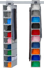VAESIDA Hat Rack - 10 Shelf Upgraded Version Hat Organizer for Closet with Dust Shield & Side Mesh Storage Pockets - Hat Holder & Hat Racks for Baseball Caps