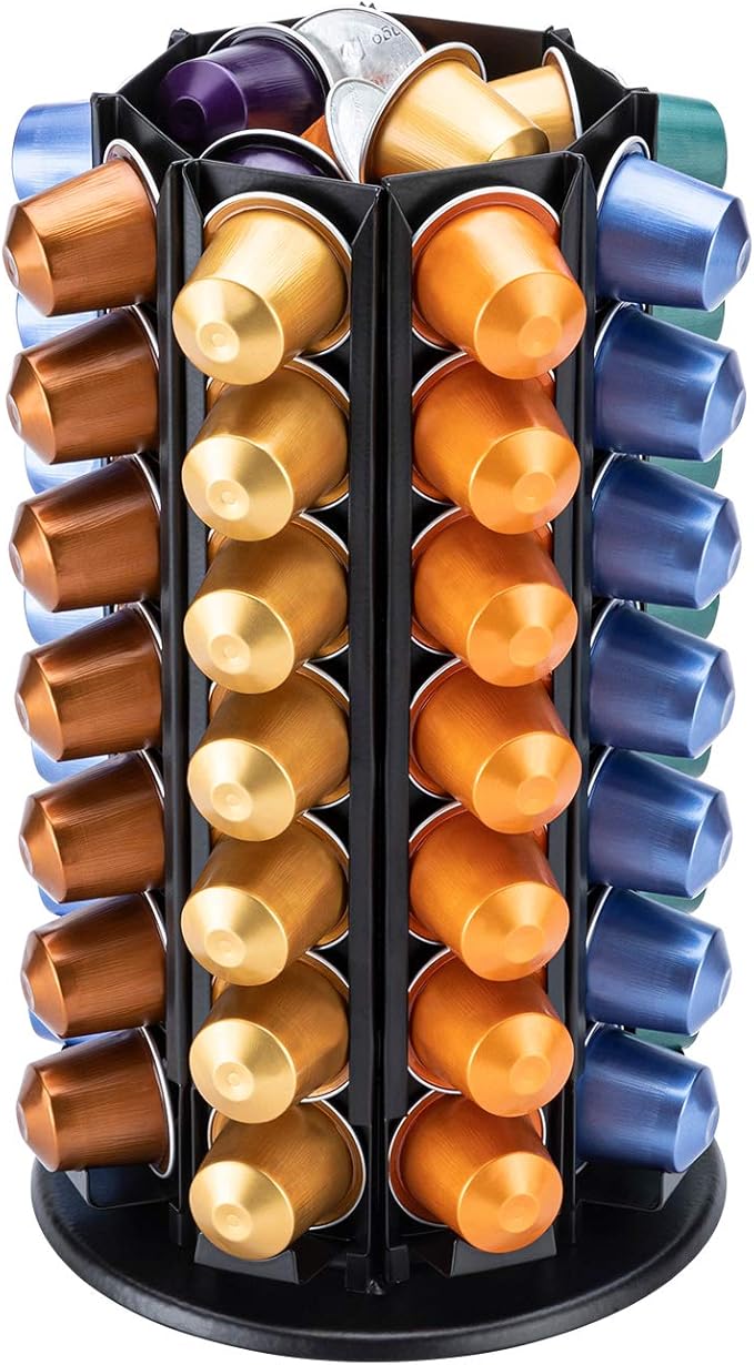 Pod Holder for Original for 56 Original Pods With Central Additional Pods Storage(Carousel-80+ Pods)