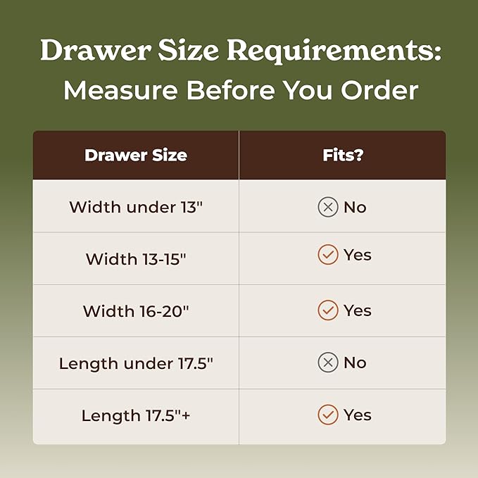 SMIRLY Silverware Drawer Organizer – Bamboo Kitchen Drawer Organizer, Adjustable Utensil Holder and Cutlery Tray, Drawer Dividers for Flatware and Kitchen Utensils | Adjustable