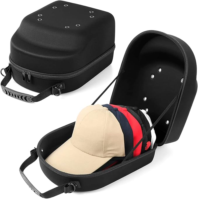 Baseball Hat Holder Multifunctional Baseball Hat Case Hard Travel Cap Carrier Case Holder Waterproof Cap