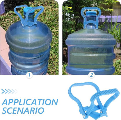 Heavy Duty Water Bottle Carrier Handle for Jugs Sturdy Plastic and Comfortable Grip