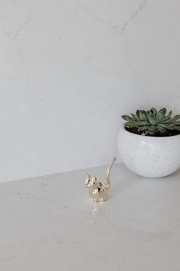 Umbra Zoola Cat Ring Holder, Brass