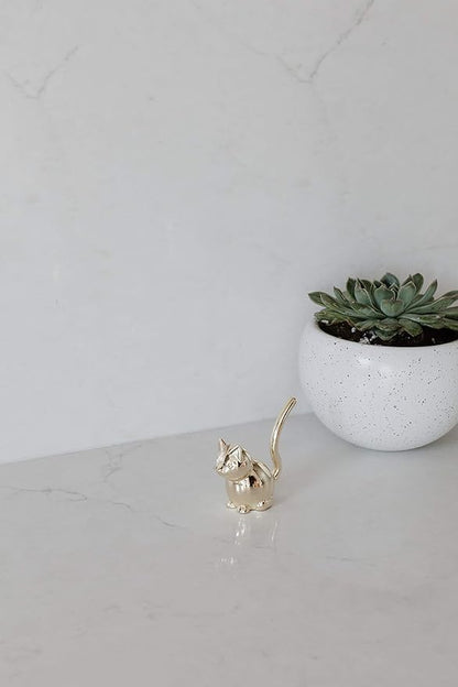 Umbra Zoola Cat Ring Holder, Brass