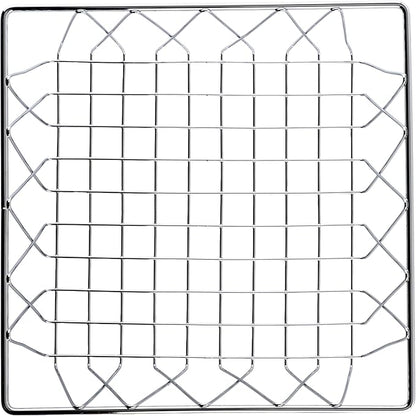 G.E.T. Square Heavy-Duty Iron Wire Utility Storage Basket for Pantry, Storage and More, 12" x 12" x 4"