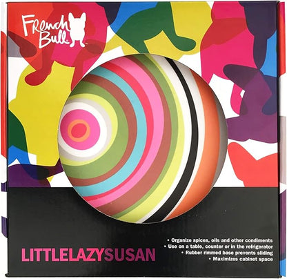 French Bull Lazy Susan Round Rotating Melamine Kitchen Pantry Cabinet Tableware Organizer-Platter, Turntable, Serving, 9-inch, Ring