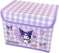 Kawaii Caretoon Fodable Stoage BIn, Cute Anime Collapsible Organizer basket Makeup Holder Office Desk Room Storage Bin (Black Rabbit)